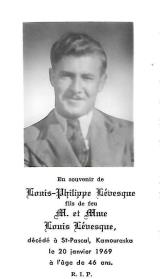 Genealogy Levesque