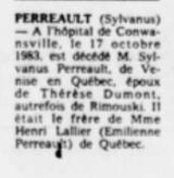 Genealogy Perreault