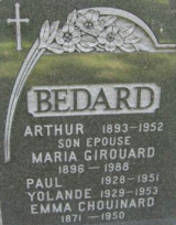 Genealogy Bedard