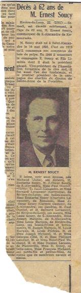 Genealogy Soucy