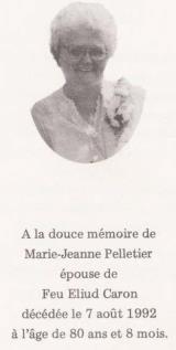 Genealogy Pelletier