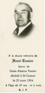 Genealogy Tessier