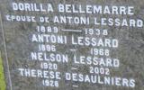 Généalogie Antoni Lessard