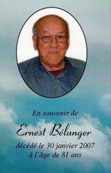 Généalogie Belanger