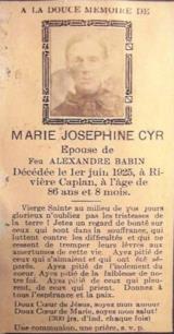 Genealogy Cyr