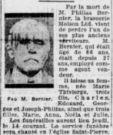 Genealogy Bernier