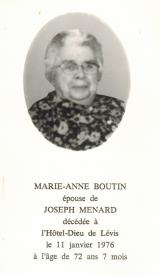 Genealogy Boutin