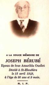 Généalogie Berube