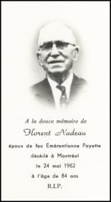 Genealogy Nadeau