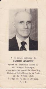 Genealogy Gosselin