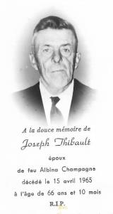 Généalogie Thibault