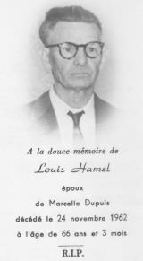 Généalogie Hamel